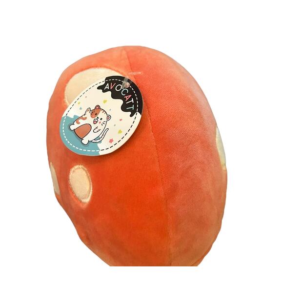 Avocatt Kawaii Mushroom Plush Stuffed Animal NWT - Picture 4 of 5